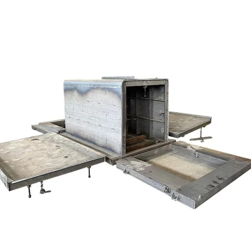 Architectural rectangular drainage channel mold Hot-selling durable concrete formwork mold