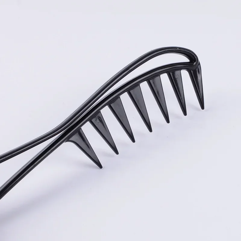 Hair Salon Large Tooth Wide Comb Smoothing Comb Household Oil Head Men\'s Back Hollow Comb Styling Tools Barber Accessories