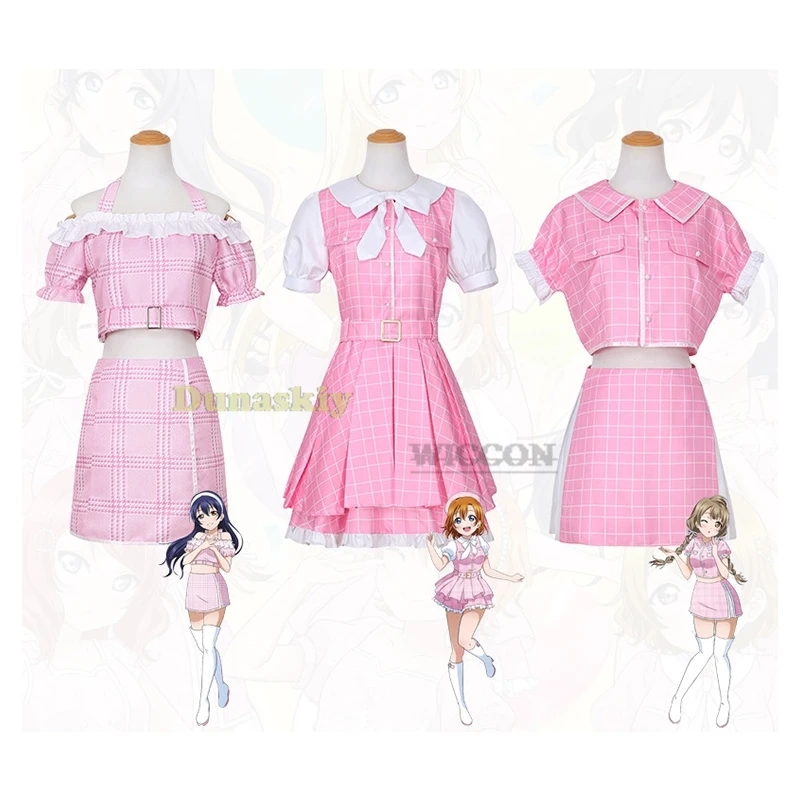 

Anime LoveLive Cosplay Costume Love Live Kotori Minami Umi Eli Honoka Kousaka Lolita Skirts Cosplay Halloween Party Outfit Women