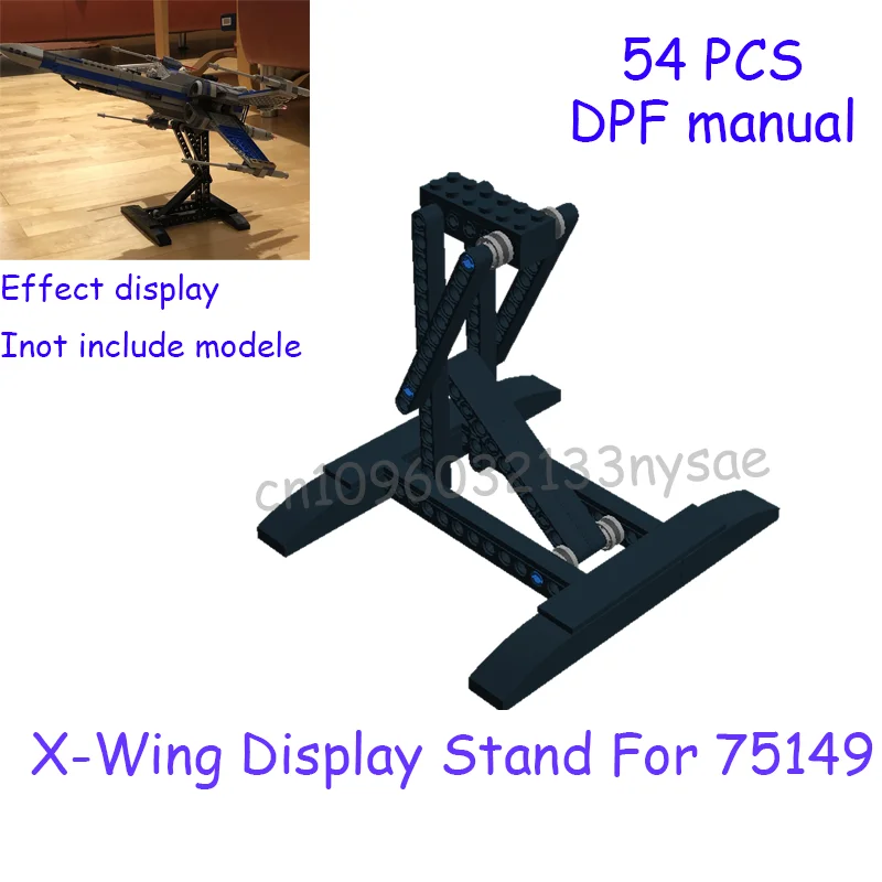 MOC Display Stand geschikt voor 75105 75155 75156 75192 75212 75243 75244 75249 75256 75257 75273 75292 75300 75301 Model Speelgoed Tonen