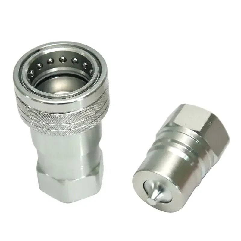 for NAIWO Hydraulic Quick Coupling ISO Steel Quick Release QRC Hose Coupling