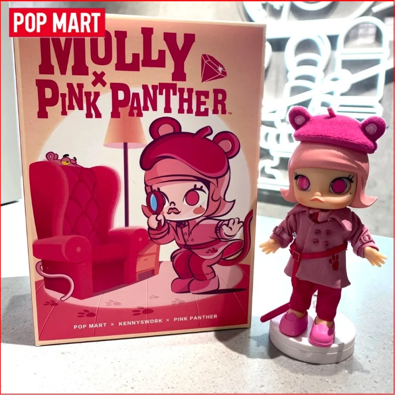 POP MART Molly 1/12Bjd and 1/8 Bjd Servant Rabbit Kindergarten Red