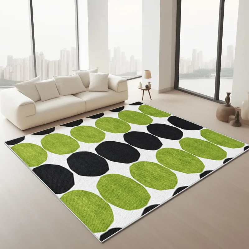 Modern Minimalism Decoration Living Room Plush Carpet Large Area Bedroom Bedside Mat Recreational Areas Soft Rug Ковер Tapis 러그