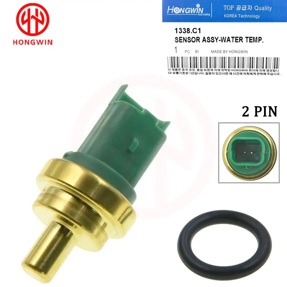 NEW Coolant Water Temperature Sensor Switch OEM 1338.C1 1338C1 For Peugeot 107 206 207 307 308 406 407 508 Ford Mazda Mini