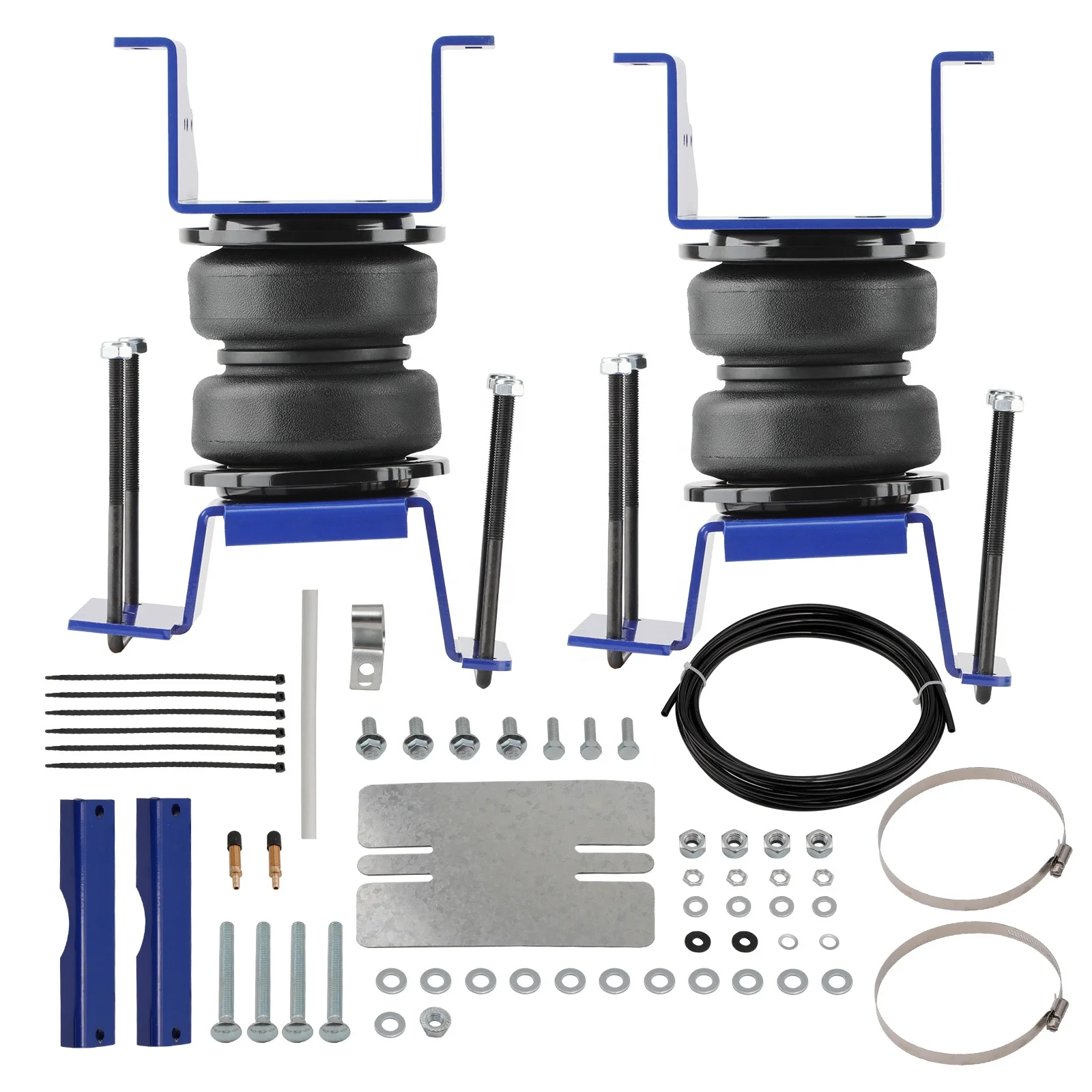 Maxpeedingrods Rear Air Helper Spring Leveling Kit for Chevy Silverado GMC Sierra 2500 3500 HD 4WD 2011-2015 Suspension Bag