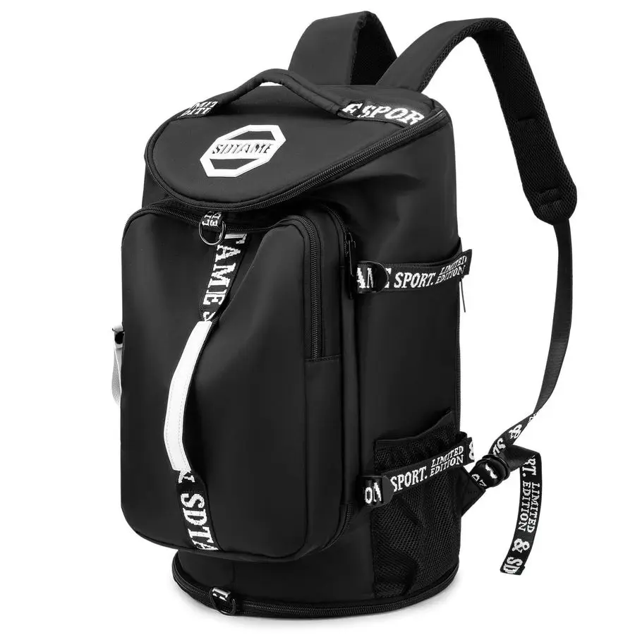 

Duffle Bag Backpack with Shoe Compartment,4 ways Travel Backpack for Women and Men,MultiFunctional Weekender bag with Waterproof