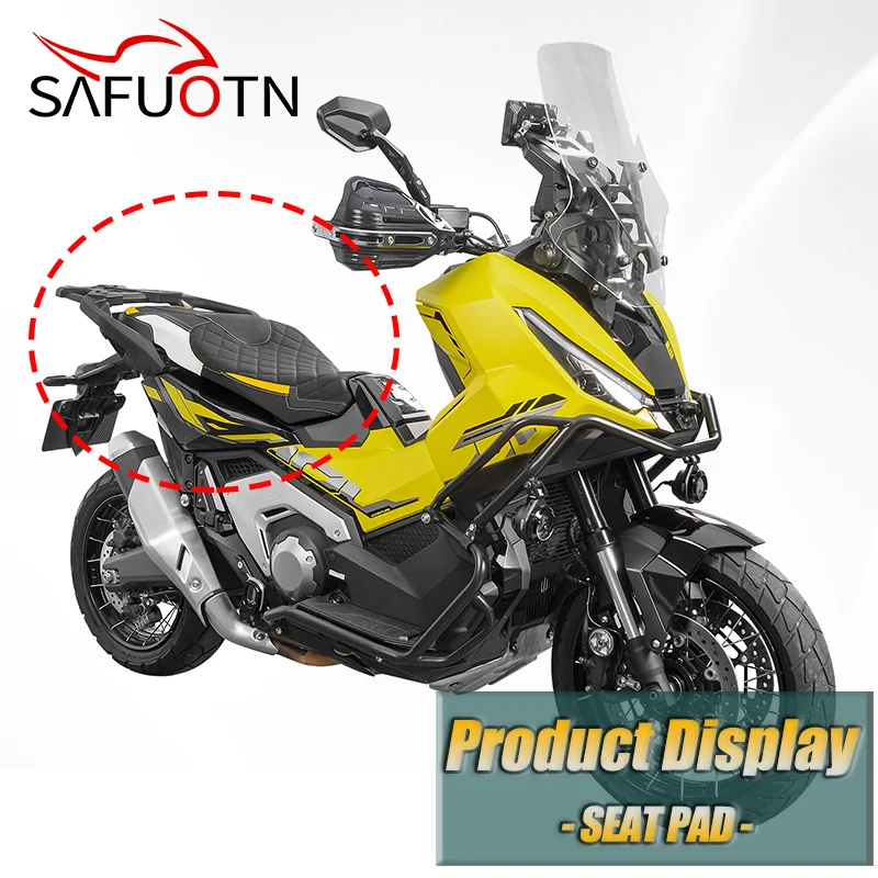 For Honda X-ADV 750 XADV Forza 750 2025 2026 One Piece Seat Pad Cushion Front Driver Rear Passenger Seat Cover Comfort Upgrade