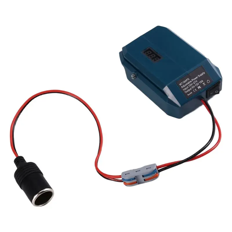 

[НОВИНКА! A93G】 MT18APS DC 18V-12V преобразователь напряжения для 18-вольтовых аккумуляторов, адаптер для аккумуляторов Power Wheels.