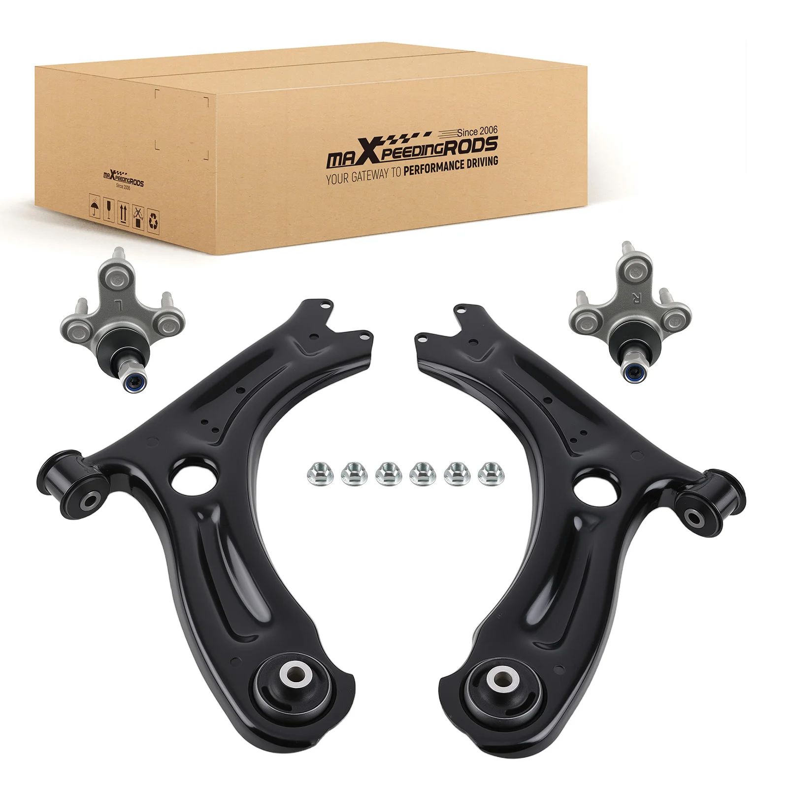 

maXpeedingrod Front Lower Control Arm & Ball Joint for 11-2018 Volkswagen Jetta
