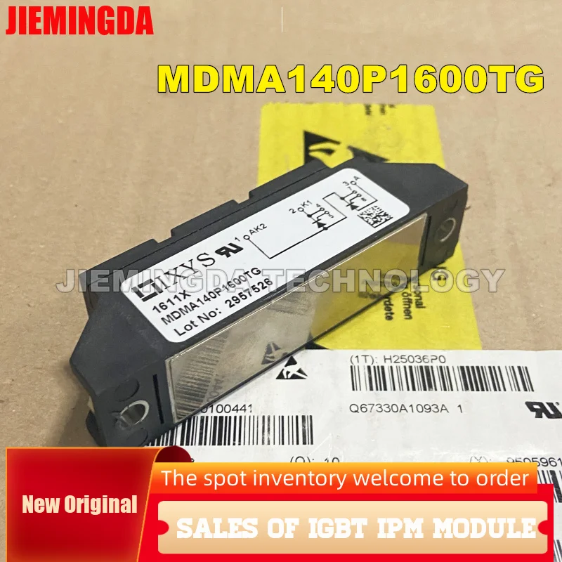 Mdma140p1600tg Igbt Nieuwe Originele Igbt Power Module In Voorraad Kwaliteitsborging