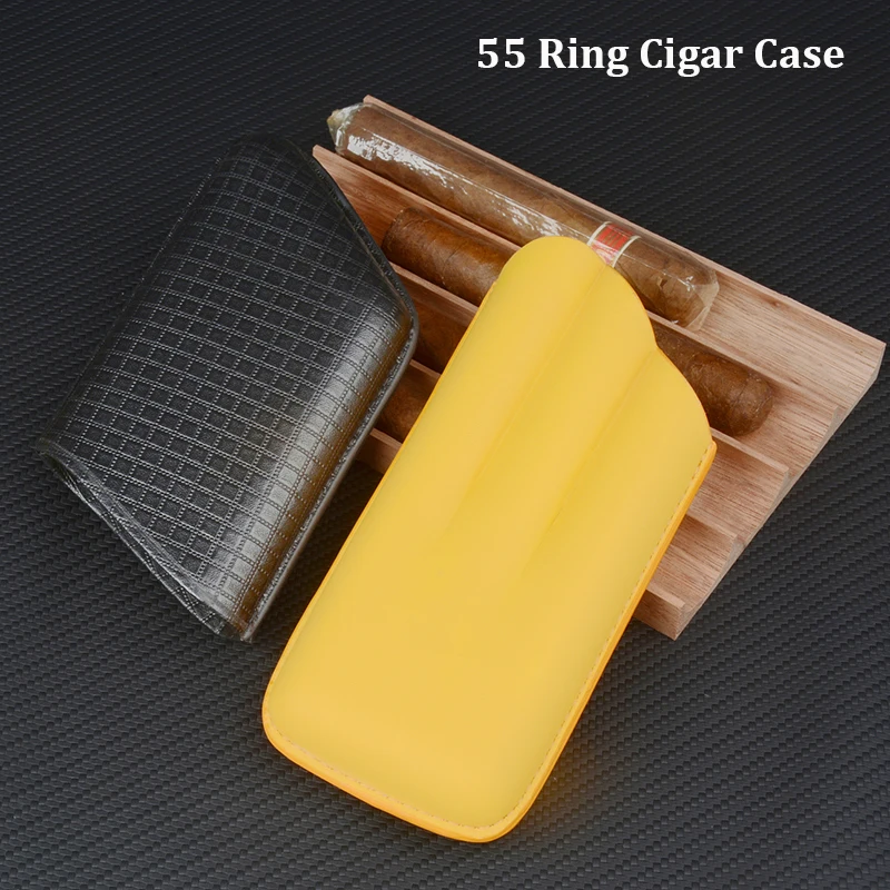 

Новое поступление, кожаный портсигар, цветная трубка для сигар, 22 мм, держатель для сигар, мини-хьюмидор для сигар, дорожная коробка для сигар, лучший инструмент для сигар