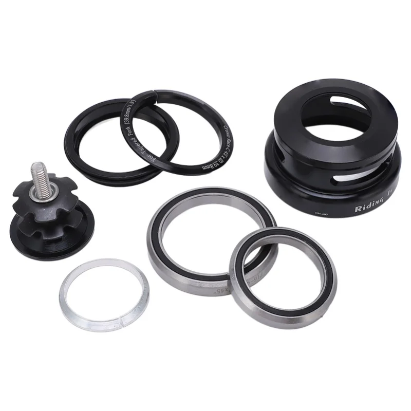 

Mountain Bike Headset Double Bearing CNC Process Sealed Waterproof Front Fork Stem Headset Bearing For 44-49.7mm Frame