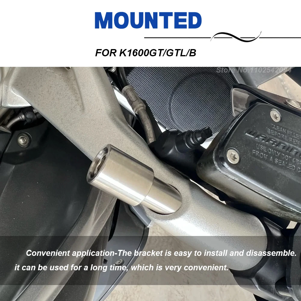 For K1600GT K1600GTL K1600B 2014-2023 R1200 R1250 RT K1600 GT/GTL/B Mobile Phone Bracket Extension Rod Support Navigation Holder