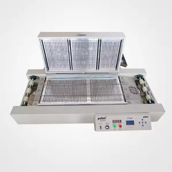 

Gold Seller T-960 Desktop SMT Hot air Five Temperature Zone Channel Reflow Soldering Machine