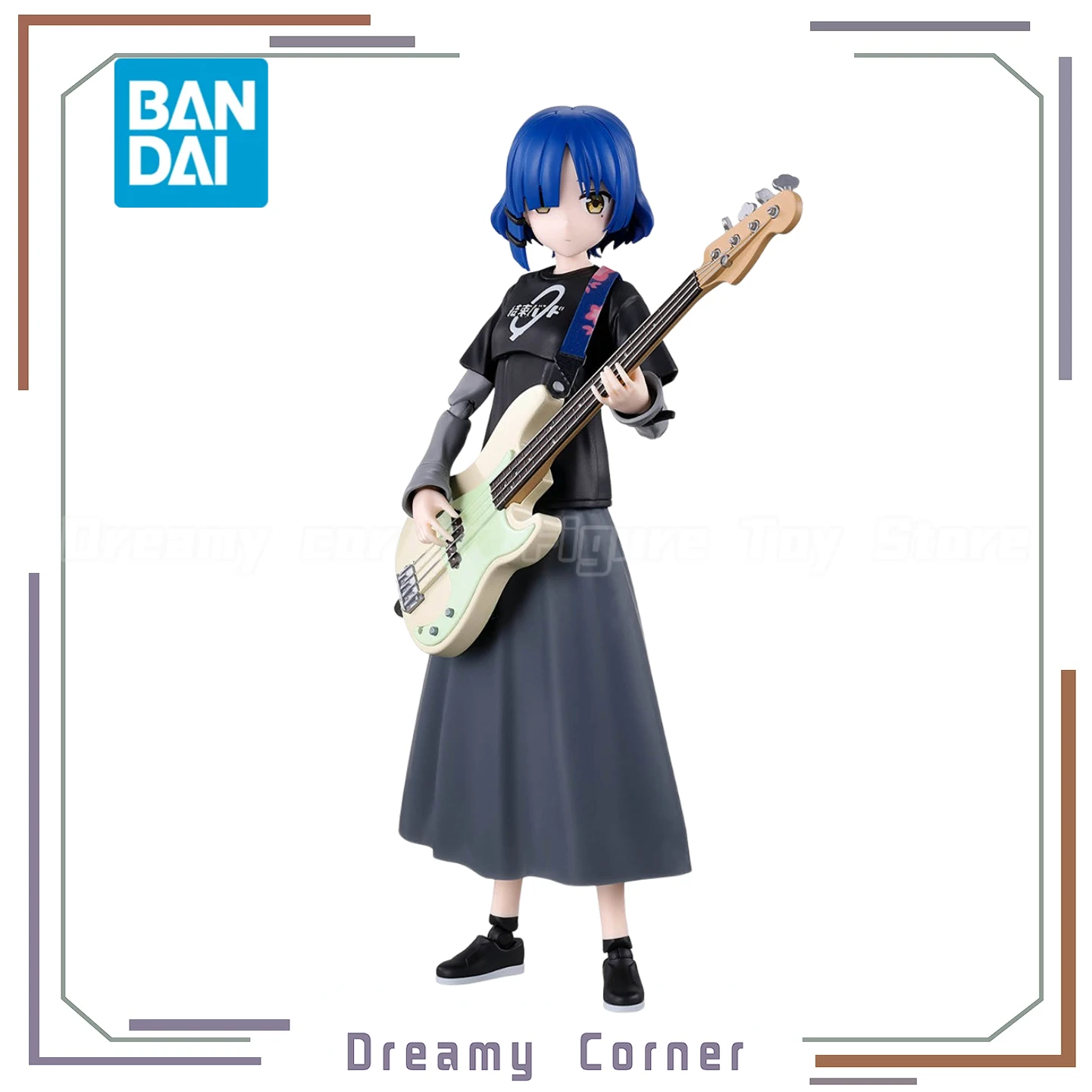 

В наличии: BANDAI SPIRITS 30MP BOCCHI THE ROCK Рё Ямада, аниме-фигурка, собранная в сборе.