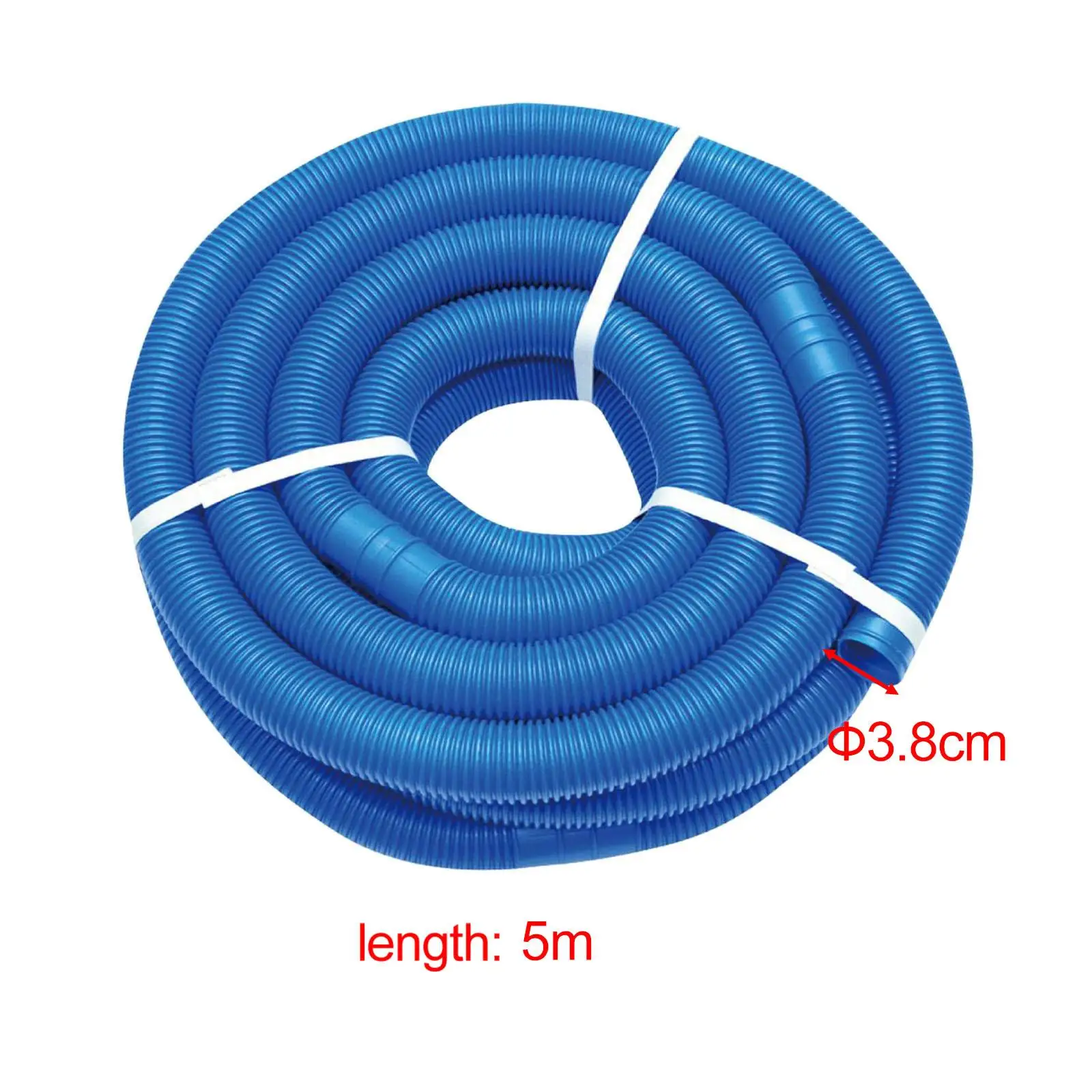 Pool Vacuum Hose PE Easy Installation for Vacuum Heads Filter Pump Inlet