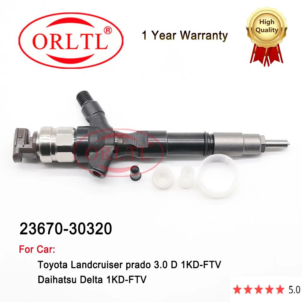 

23670-30320 For Toyota Landcruiser prado 3.0 D 1KD-FTV 2367030320 Common Rail Injector 23670 30320 Fuel Injection