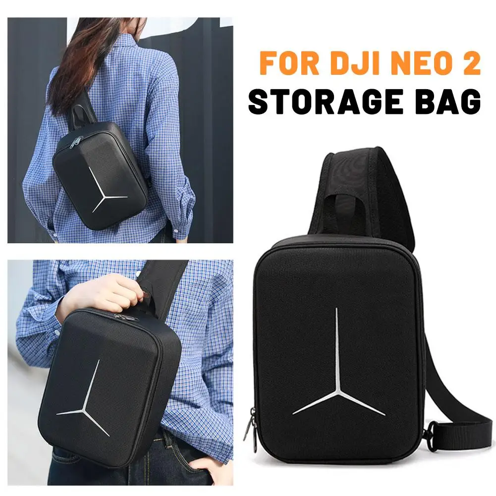 

Сумка для хранения DJI NEO2, модный портативный рюкзак с защитой от падения, нагрудная сумка-мессенджер, сумка для хранения, аксессуары для дронов