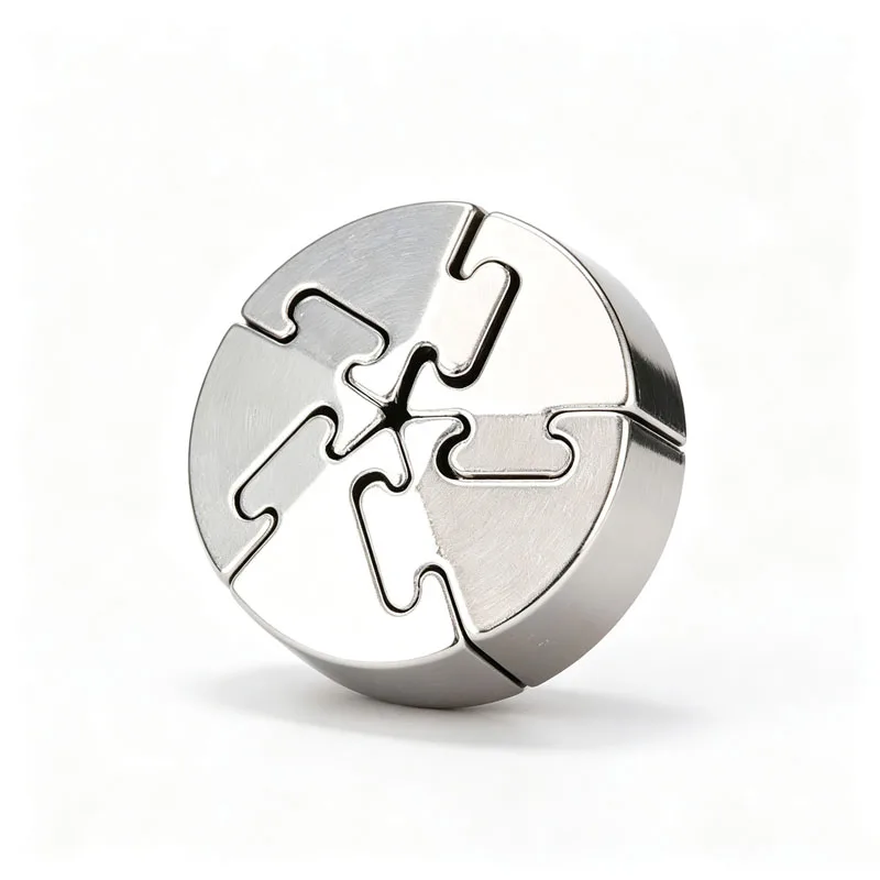 Cast Spiral Metal Puzzles Difficult Brain Teasers For Adults Kids Casse Tete IQ Challenge Disentanglement Educational Toys