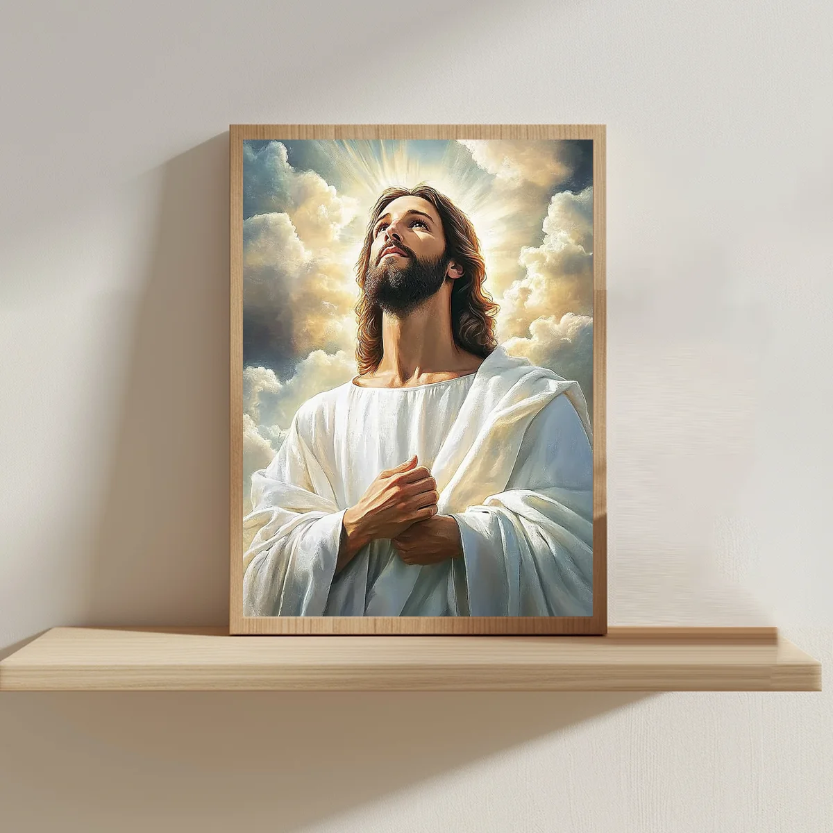 Jesus prayed 30X40CM/11.8X15.7in cross stitch Kit diy 11CT/14CT Embroidery Cross stitch kits Full Embroidery Wall decoration