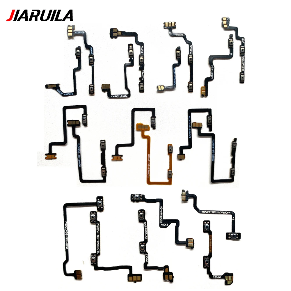 Câble flexible pour bouton de Volume marche/arrêt, pour OPPO A12 A15 A16 A52 A53 A54 A55 A57 A72 A73 A74 A93 A94 A95 A96 4G 5G, nouveau