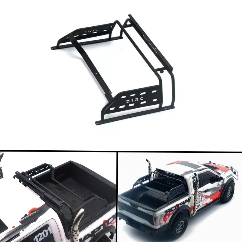 

DIRC RC Toy Car Backup Metal Gantry Modification Parts for 1/10 RC Crawler Car Raptor KM-F150 Model Car DIY Upgraded Accessories