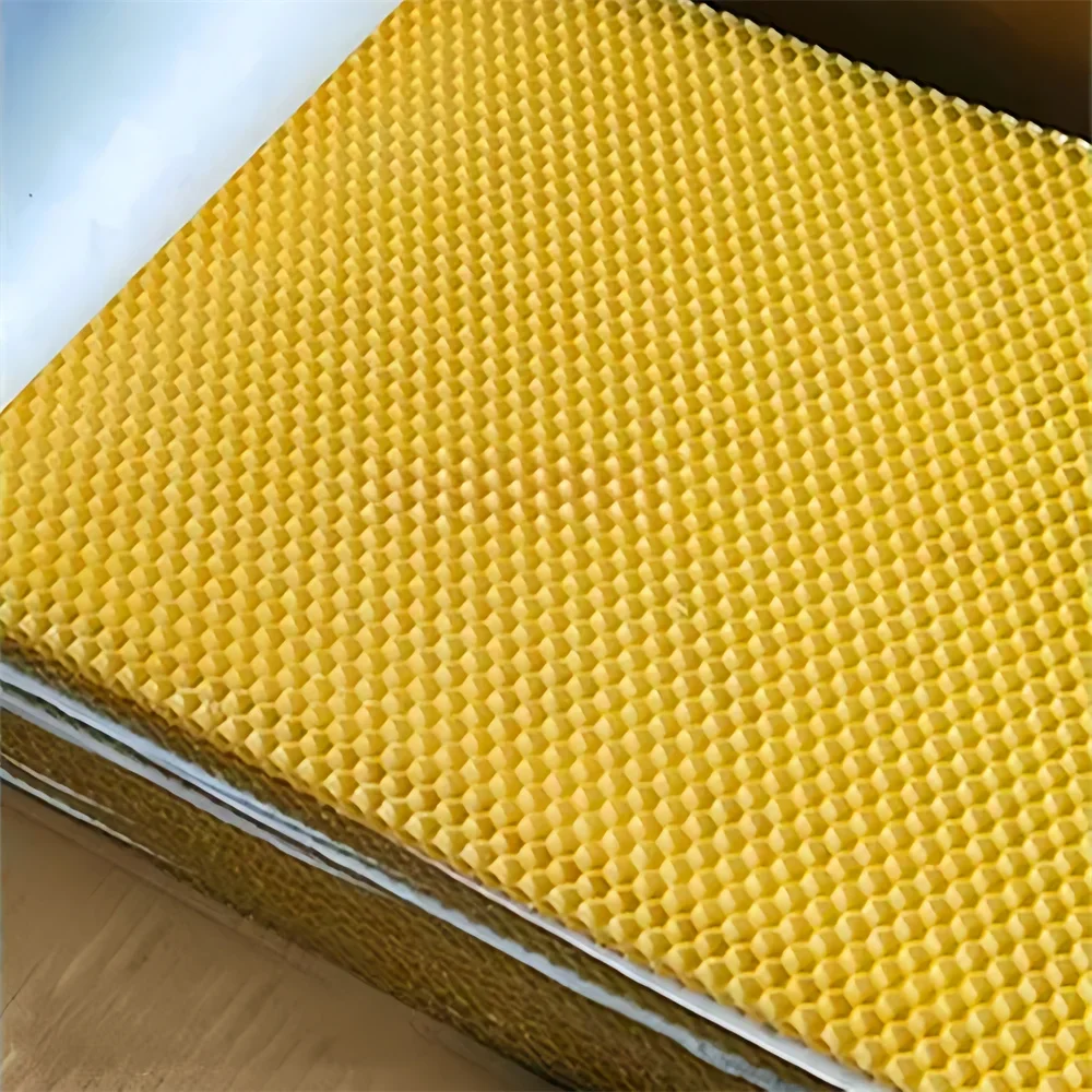 Customized Cell Size 280mm Beeswax Foundation Rollers Machine Aluminum Alloy Beekeeping Foundation Embossing Machine