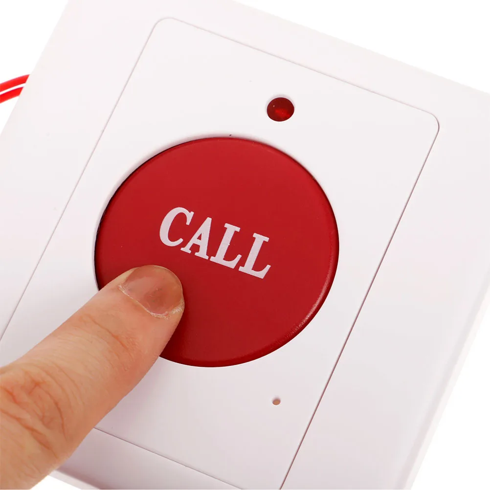 3pcs Emergency Call System: Wall Mounted Button For Elderly Bathroom Call Button Patient Care Nursing Home Bedroom