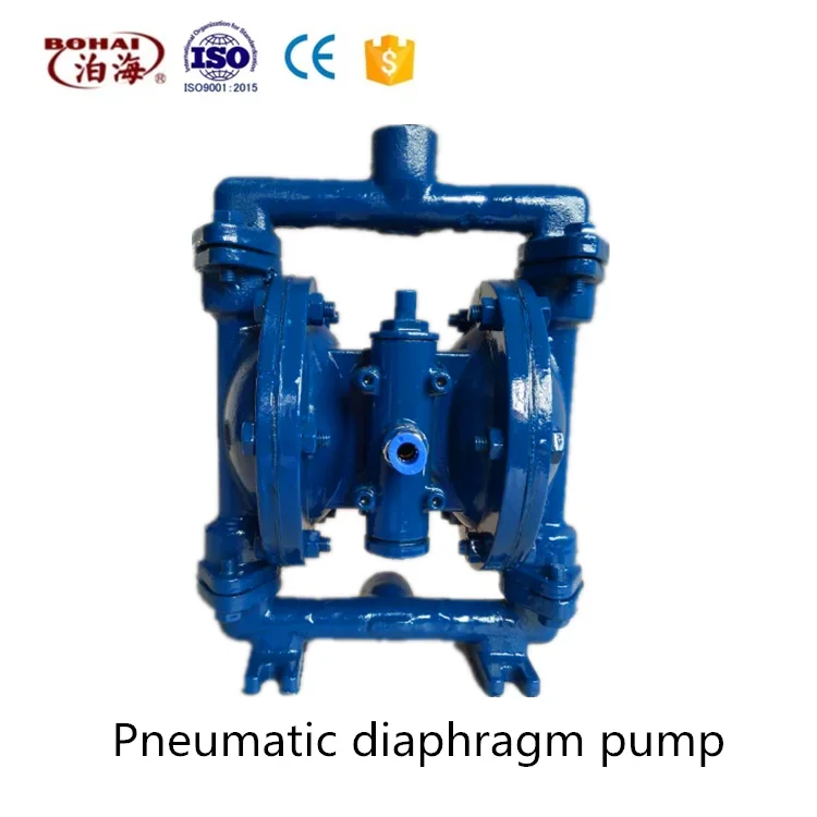 Polypropylene plastic Pneumatic Diaphragm Pump Structure PVC air pump pneumatic pump