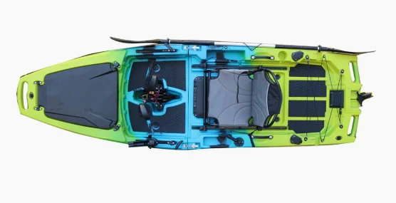 

Custom Modular HDPE Hull Pedal Drive Paddle Kayak Two-Person Water Entertainment and Fishing Boat 1 Person Capacity