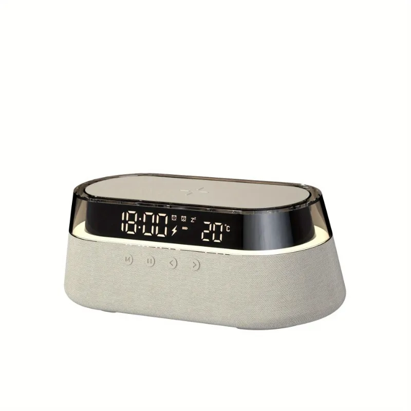 

6 In 1 Digital Alarm Clock Bedside Clock Radio With Fast