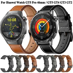 화웨이 시계 GT 5 GT5 Pro 용 22mm 합성 가죽 스트랩 화웨이 시계 4 GT4 GT3 GT2 Pro 손목 밴드 용 46mm 시계 밴드 팔찌