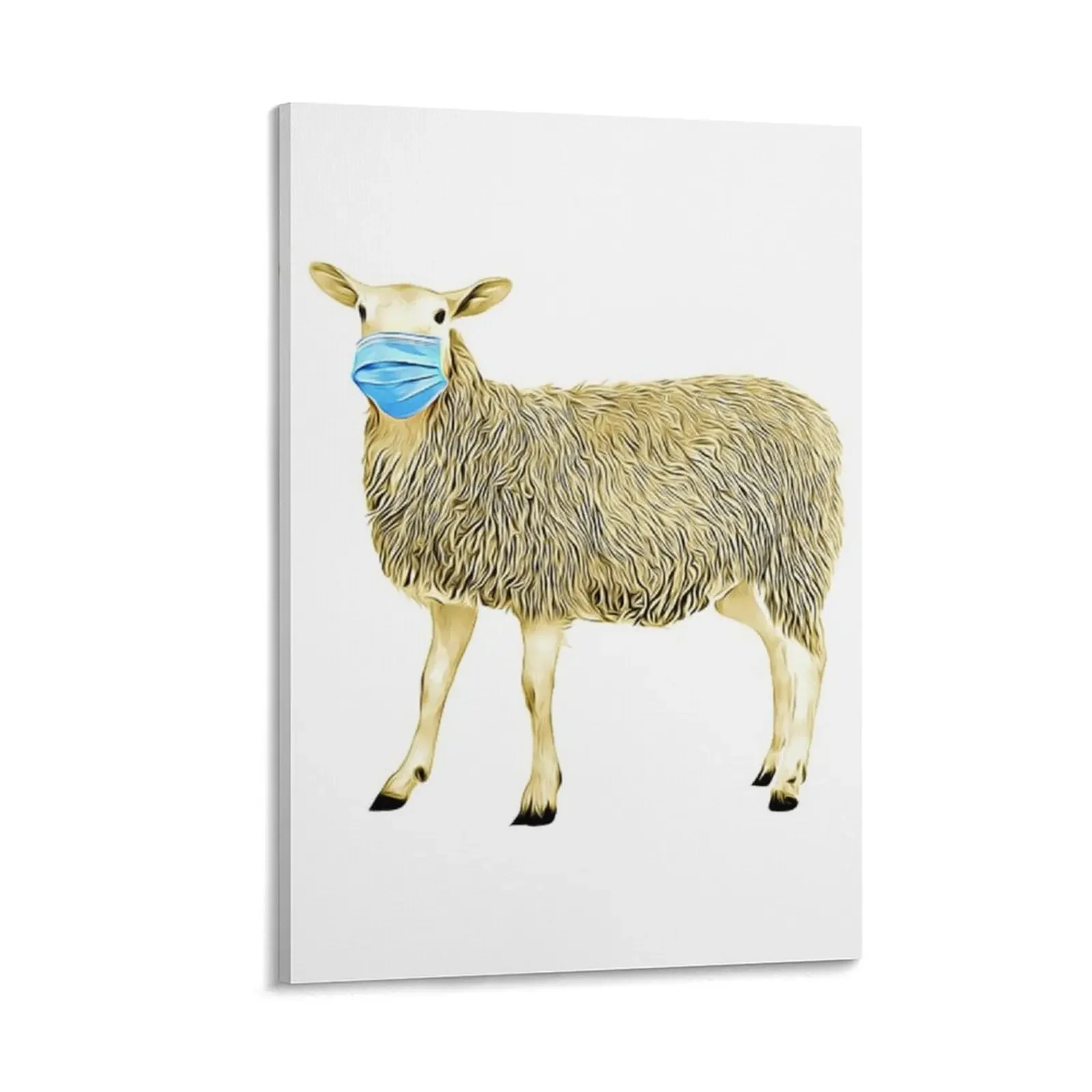 

The Masked Sheep Canvas Painting bedroom decoration aesthetic room wall decoration paintings Decoration for bedroom