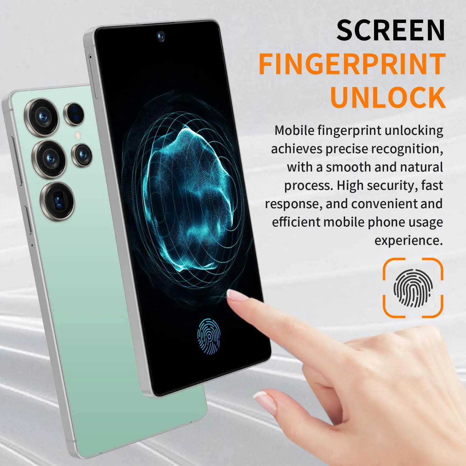 2025 Original phone S27 ultra  7.3 inch HD 4K Android 15 22GB+2TB 8000mAh Battery 4G 5G Dual Sim Card WiFi GPS Google