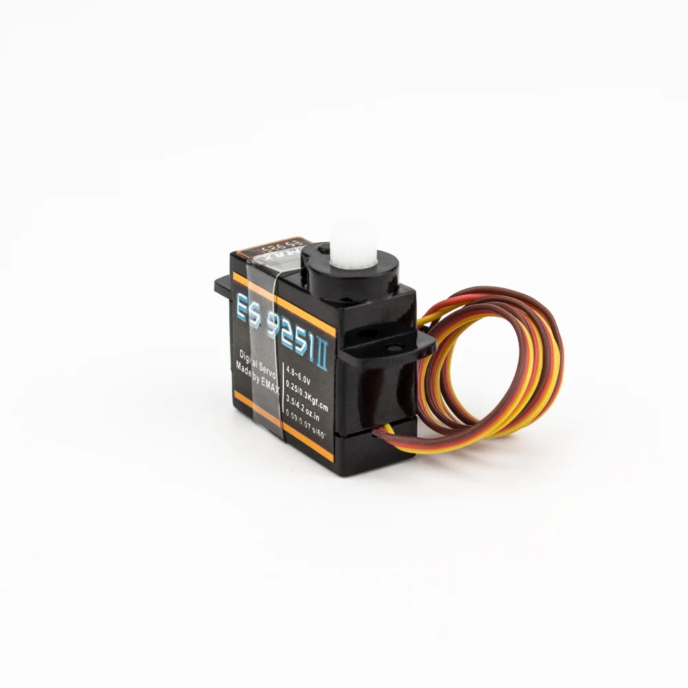 EMAX-ES9251II Servo Digital, Edição Atualizada, Micro Aeronaves de Asa Fixa, Máquina 3D Ultra Leve, 2.5g