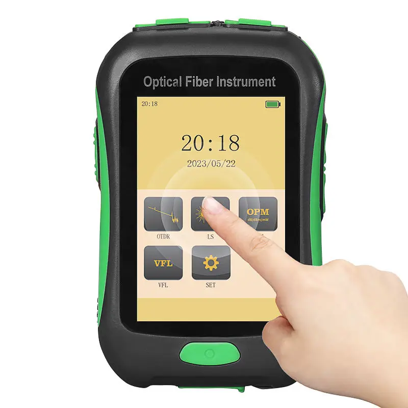 Handheld Multifunction AUA-18U/A light source OPM/OTDR 1550nm 20dBm Integrated Optical Time Domain Reflectometer