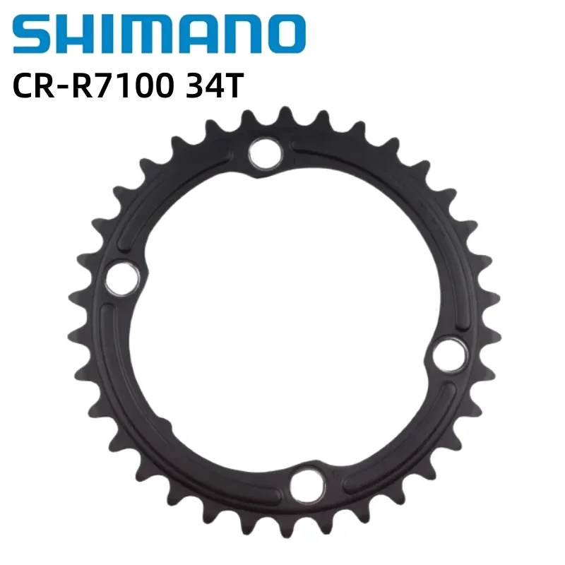 SHIMANO 105 Di2 R7100 Chainring 12 Speed CR-R7100 Crown For Road Bike 34T/36T/50T/52T 12S Original Shimano Bike Parts