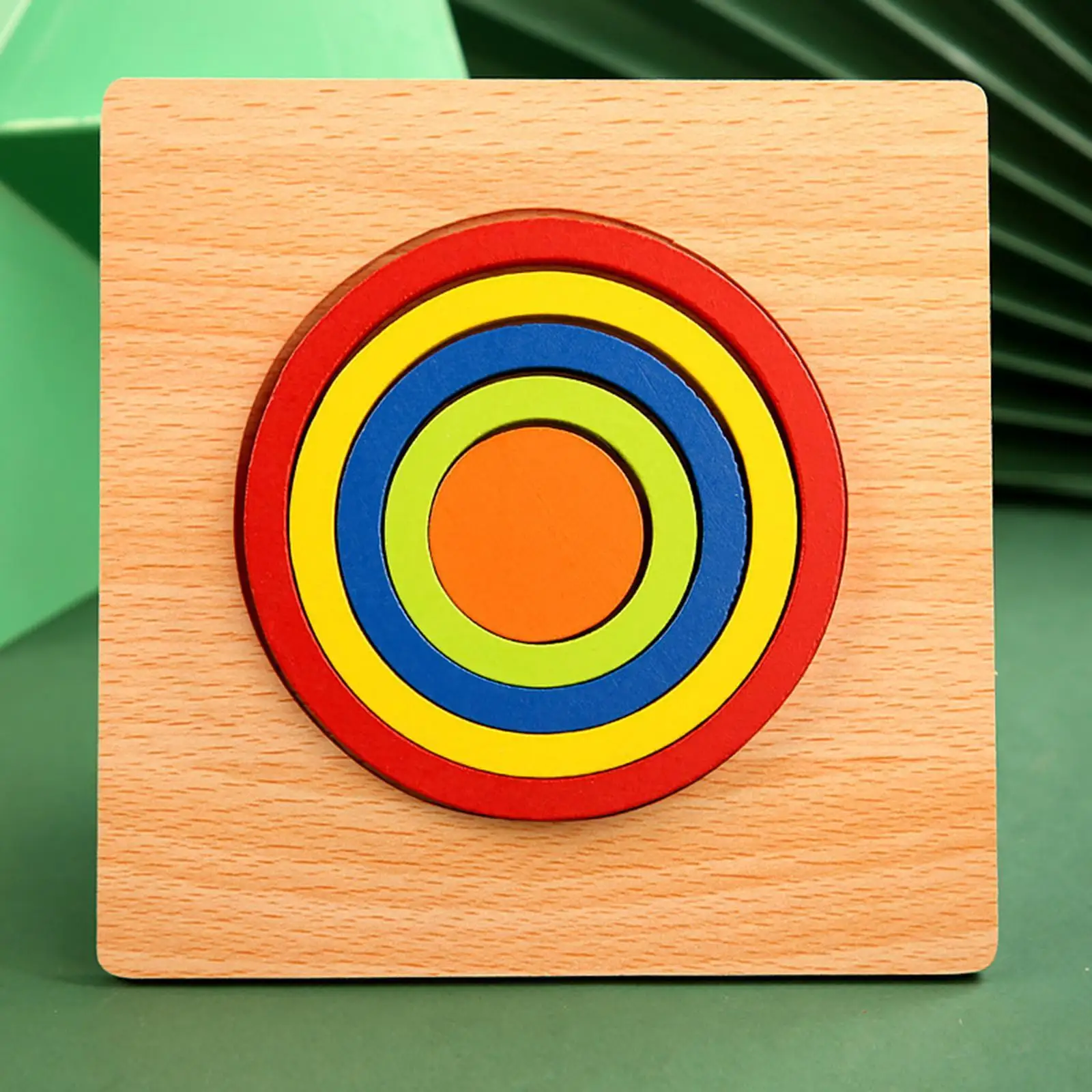4-pieces-geometric-shape-puzzle-pattern-blocks-fine-motor-skills-montessori-wood-handicraft-brain-teasers-toys-for-3-years-up