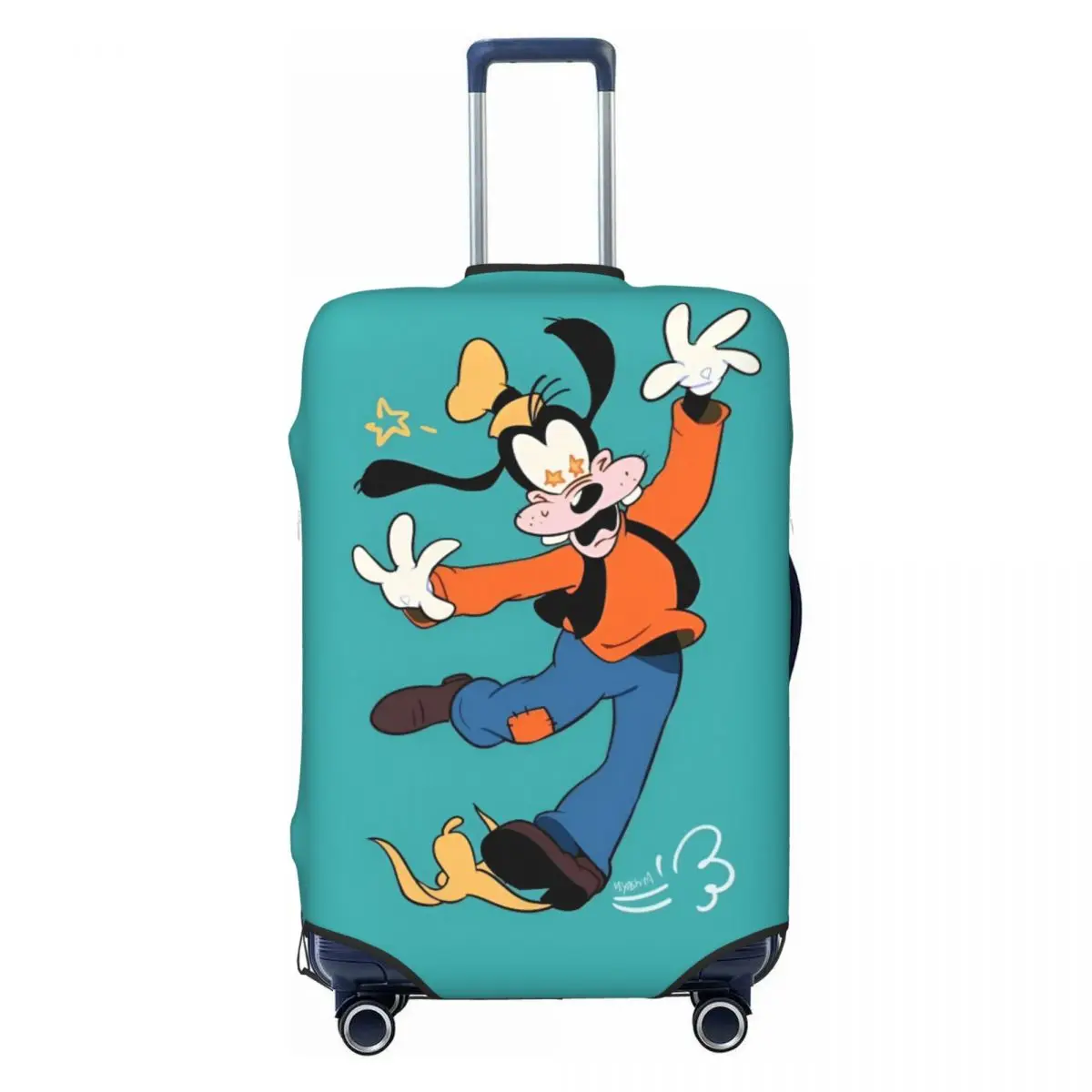

Custom G-Goofy Goof Luggage Cover Funny Anime Cartoon Suitcase Protector Covers Suit For 18-32 inch