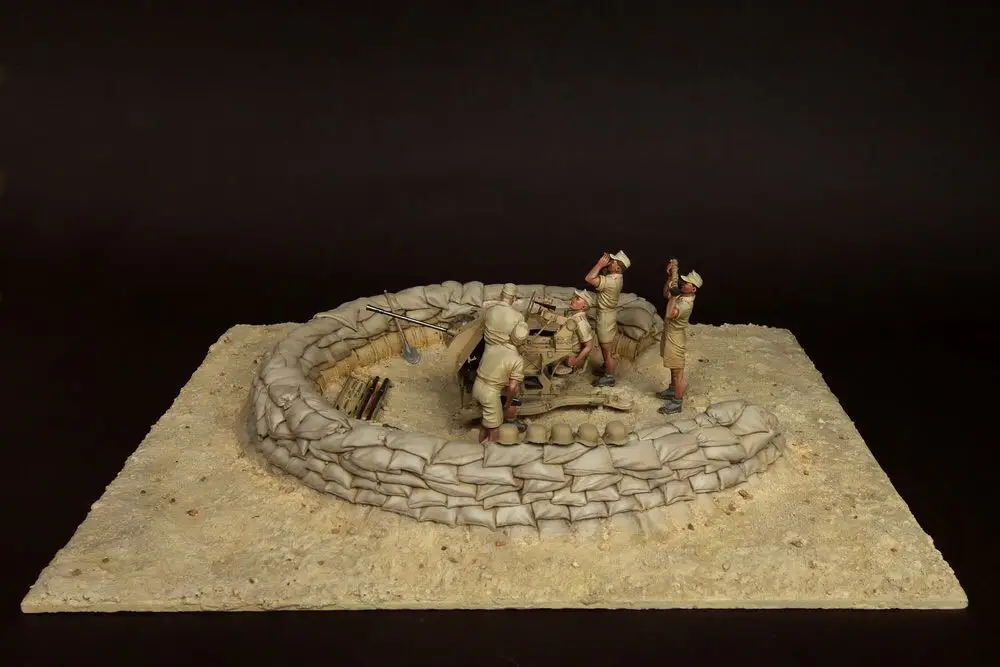 1/35 Resin Model Figure GK, Unassembled and unpainted kit