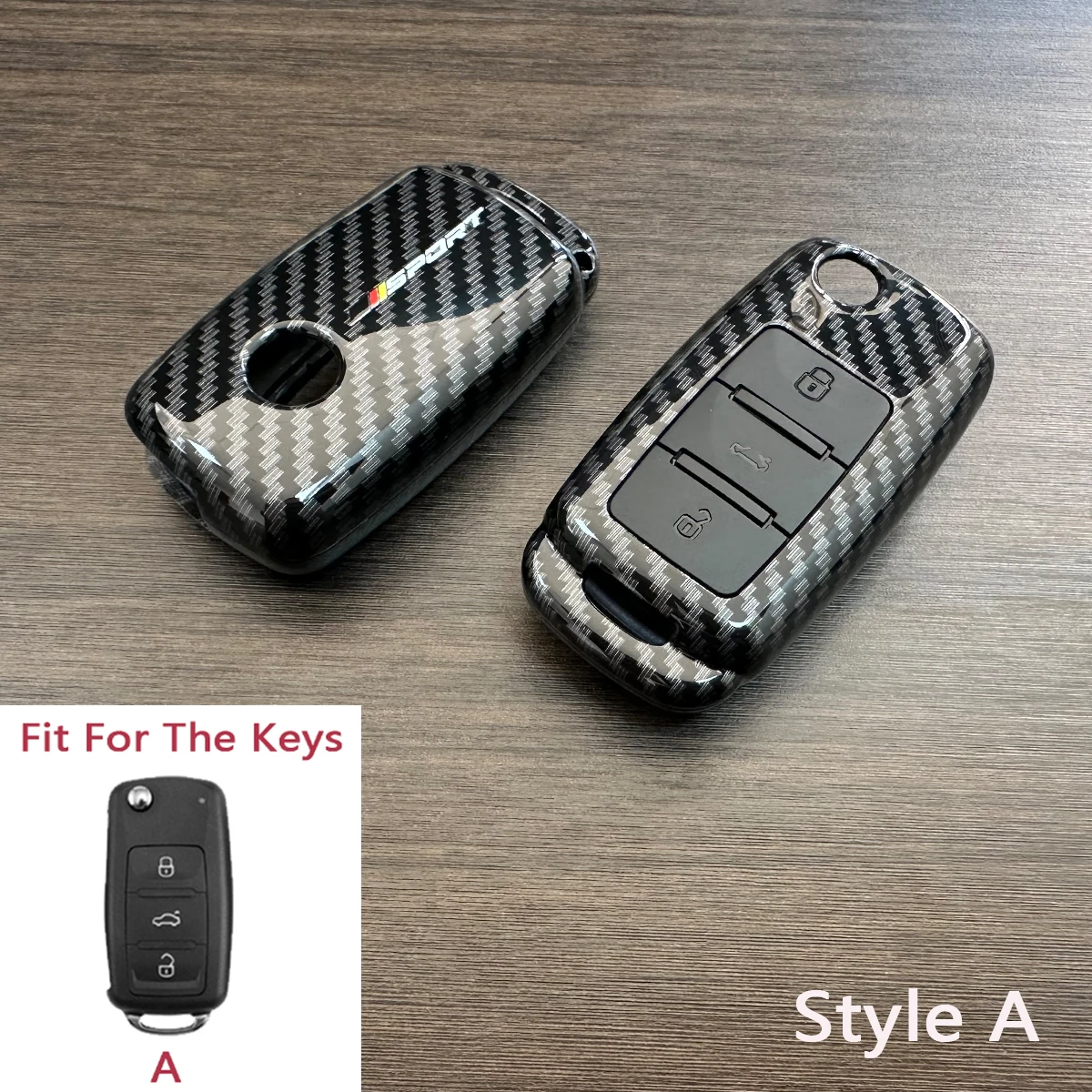 

Чехол для автомобильного ключа для VW для Golf 8 7 MK7 для Passat Polo для SEAT Leon Ateca для Skoda Kodiaq Octavia