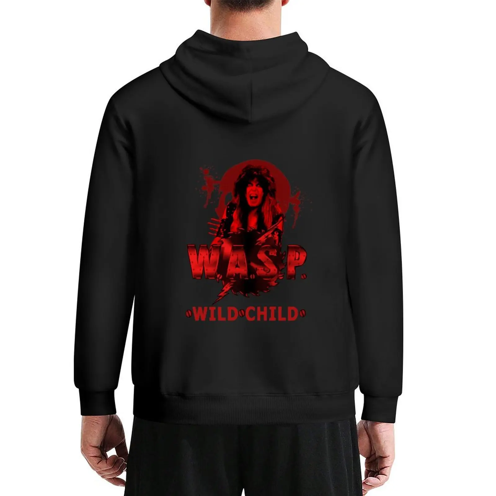 

WASP-WILD CHILD SHIRT Hoodie autumn clothes hooded shirt men's clothes autumn man hoodie