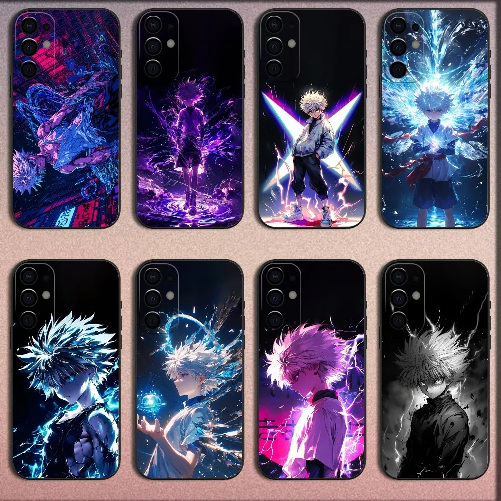 

Anime H-Hunter K-Killua Phone Case For Samsung S25,S24,S21,S22,S23,S30,Ultra,S20,Plus,Fe,Lite,Note,10,9,5G Black Soft Cover