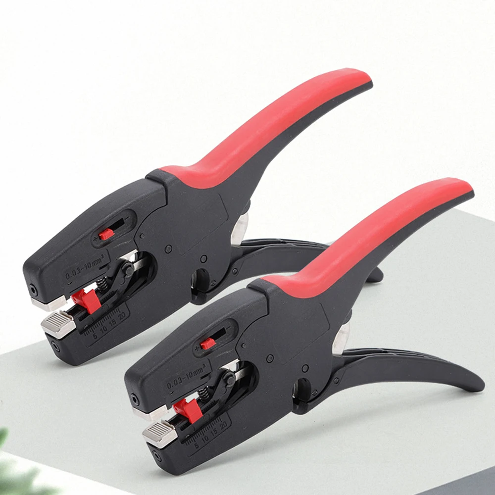 Automatische Abisolierzange und -schneiderzange, 2-in-1, robuste Werkzeuge, 0,03–10 mm2/32–7 AWG, Mini-Multifunktions-Elektroreparatur – Detail 9
