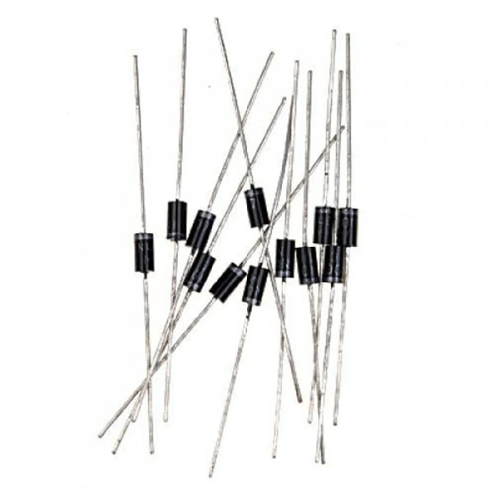 

100 Pcs Rectifier Diode High Efficiency Inline Package Fast Recovery IN4007 Current