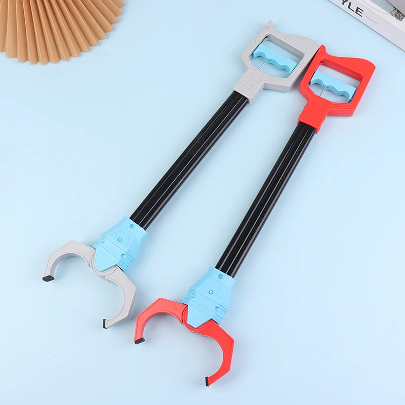 

Детский игрушечный зажим для захвата, игрушка для координации рук и глаз, мультяшный санитарный инструмент, захват для мусорной бумаги на открытом воздухе, портативный сборщик мусора