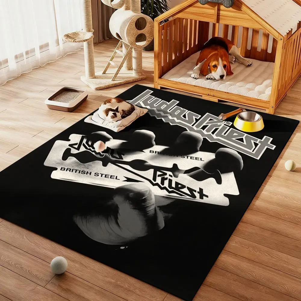 

Floor Mat Diatom Bath Mat Absorbent Quick Dry Non-Slip TPR Backing Soft Plush Draining Rugs J-Judas P-Priest cool Rock