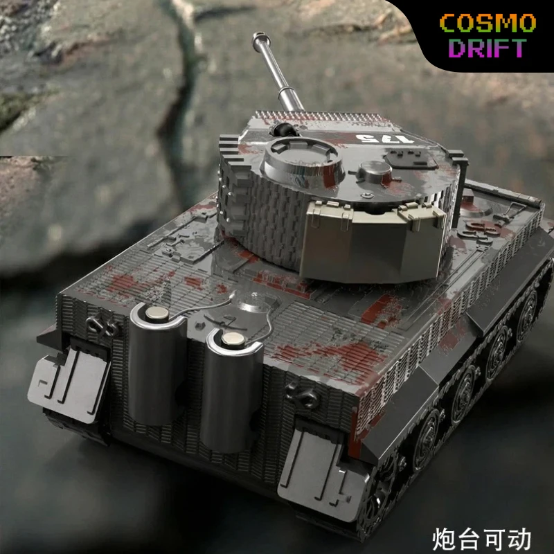 Hot Remote Control Battle Tank Toy Electric Tracked Armed Military Armored Vehicle RC Combat Car Model Simulation Hobby Toy