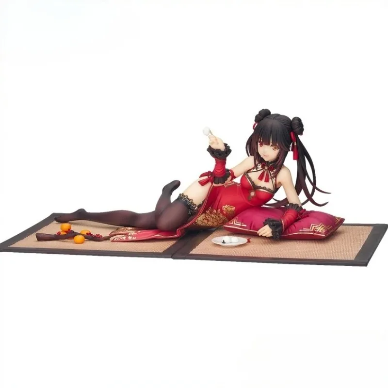 

Genuine APEX DATE A LIVE Tokisaki Kurumi chi-pao 10cm PVC Action Figure Anime Figure Model Toys Figure Collection Doll Gift