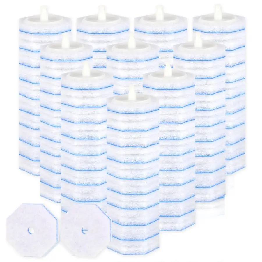 

Сменные насадки Count для туалетного ершика, 5-кратная очищающая сила, сменные головки для чистки унитаза